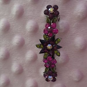 Girl's  Rhinestones flower hair Clip.VERY NICE